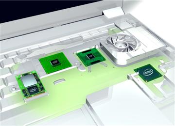 Intel Core Solo energiatakarékos egymagos processzorok
