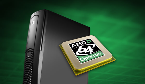 Woodcrest-gyilkos AMD Opteron lapka