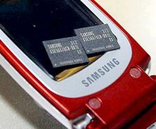 2,5 Gbites memória mobiltelefonokhoz