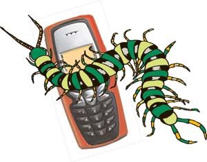 Négy Cabir-vírus variáns mobiltelefonokra