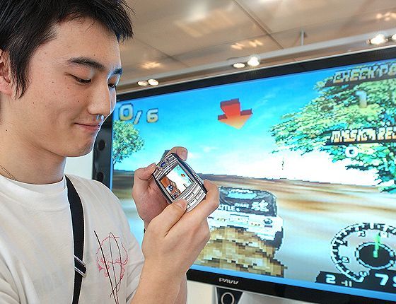 Samsung játékgép-telefonok 3D grafikával