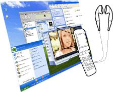 Mobilról vezérelhető PC 3G-segítséggel