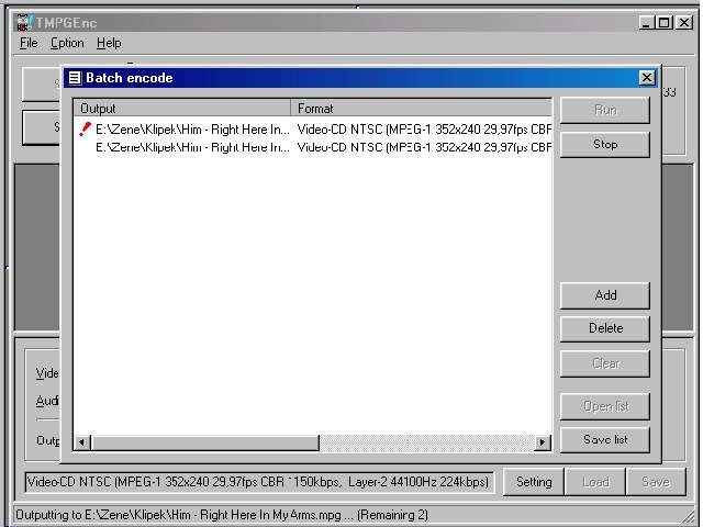 TMPGEnc v2.510.50.1690 (Tsunami MPEG Encoder)