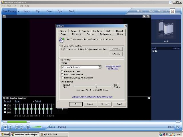Windows Media Player 10