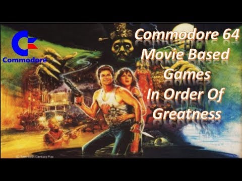 A legjobb, film alapján készült C64 játékok – 1. rész