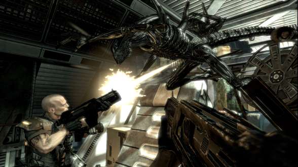 Aliens vs Predator Multiplayer Demo teszt