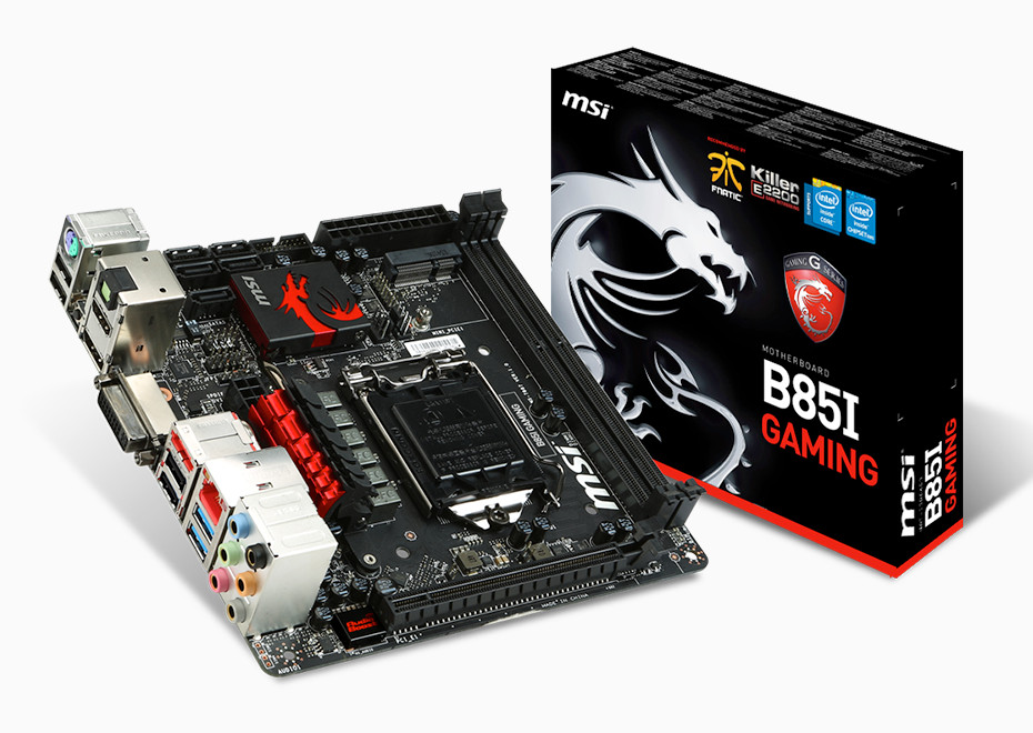 Bemutatkozik az MSI B85M Gaming és B85I Gaming alaplap