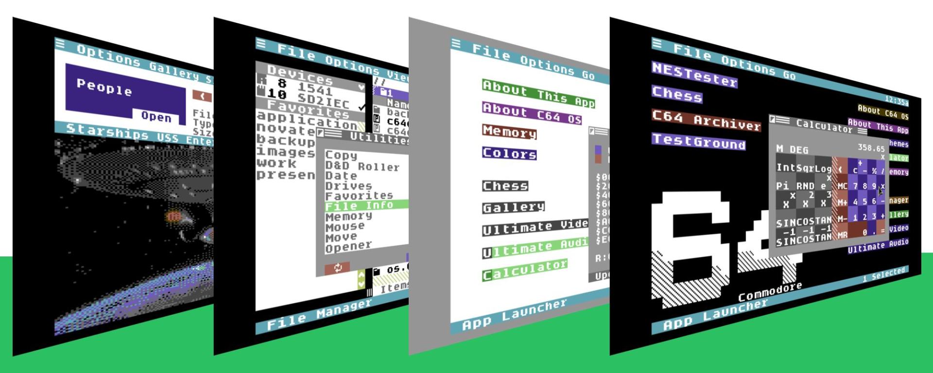 C64 OS – Modern operációs rendszer Commodore 64-re