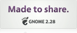Első benyomások: GNOME 2.28.0