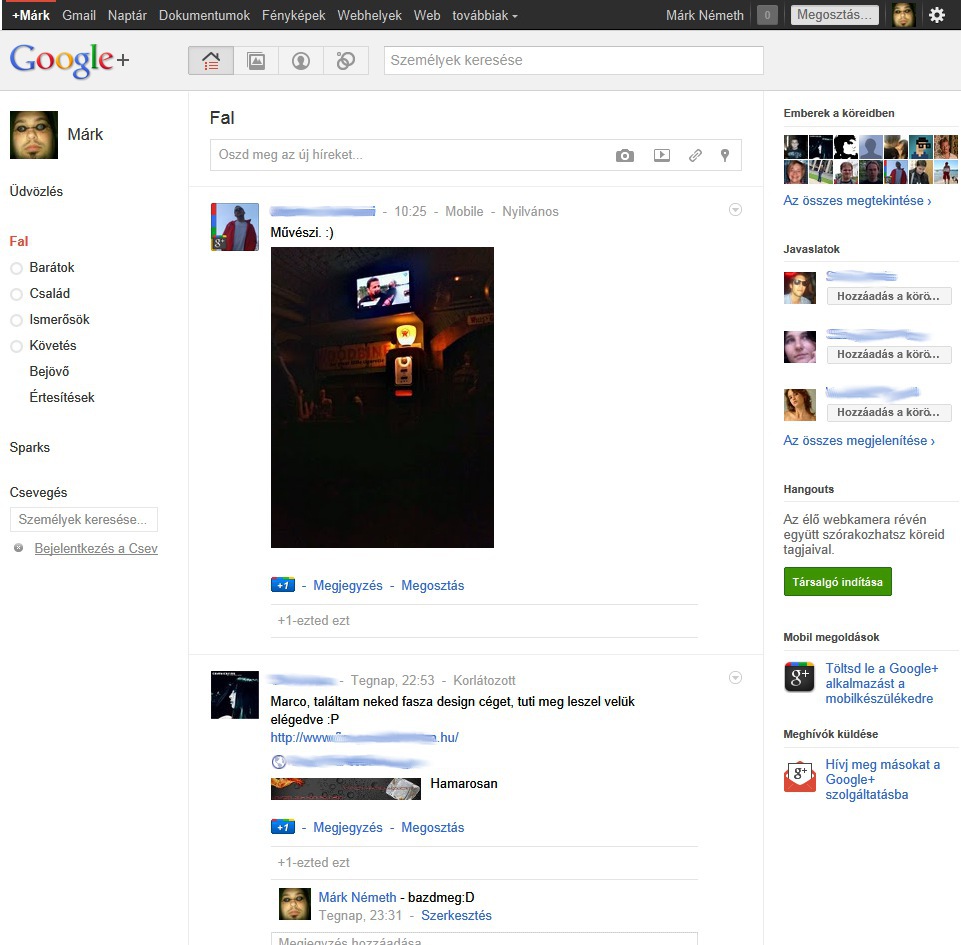 Google+ és az ő értelme(tlensége)…