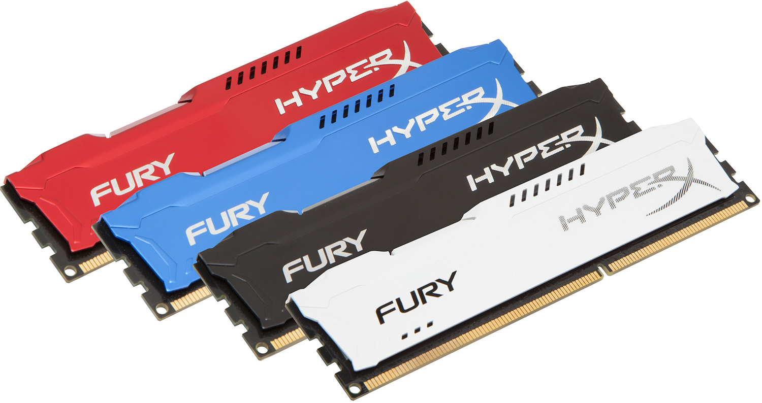 HyperX Fury a memóriák terén