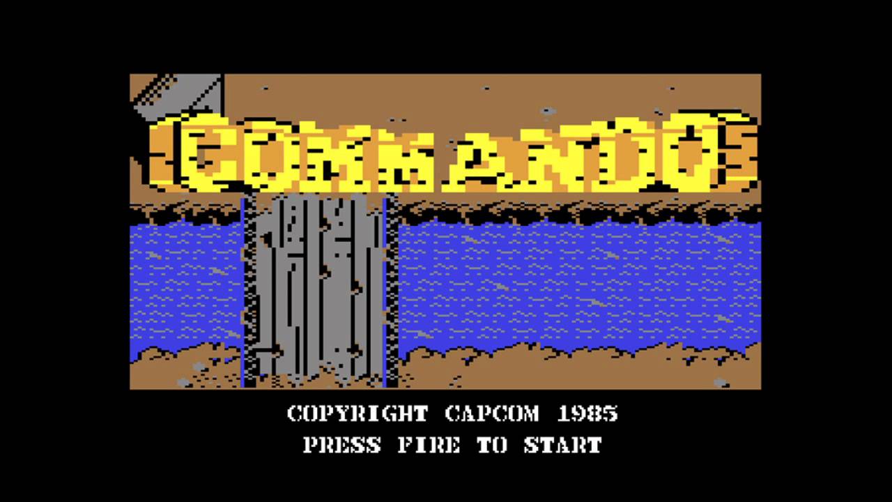 Kedvenc C64 játékaim – Commando