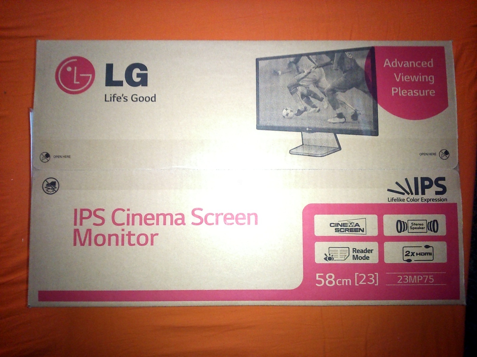 LG 23MP75HM Cinema Screen Monitor bemutató