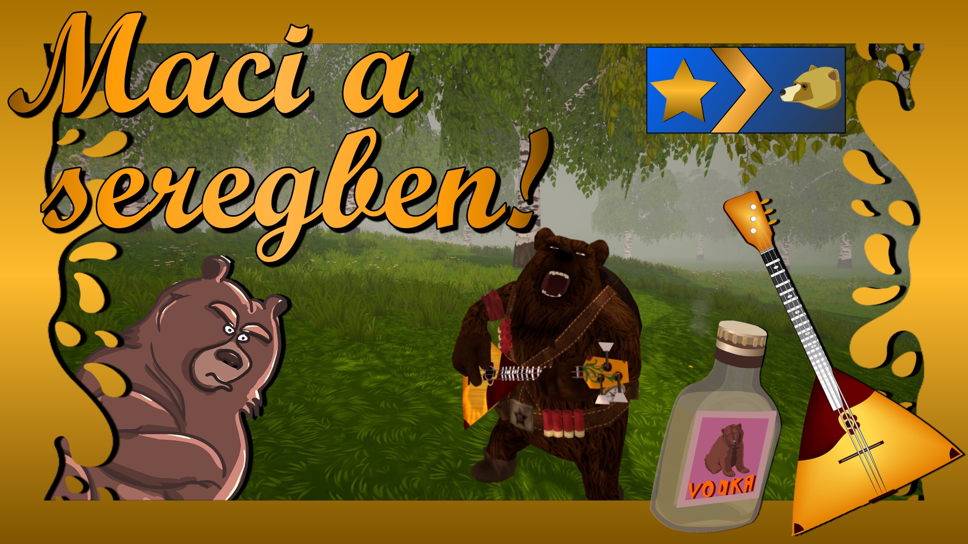 Maci a seregben és egy kis Speedpainting