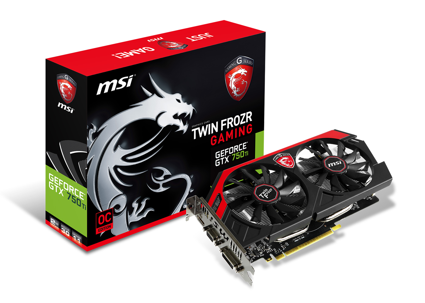 MSI N750Ti 2GD5/OC: A piros-fekete középút