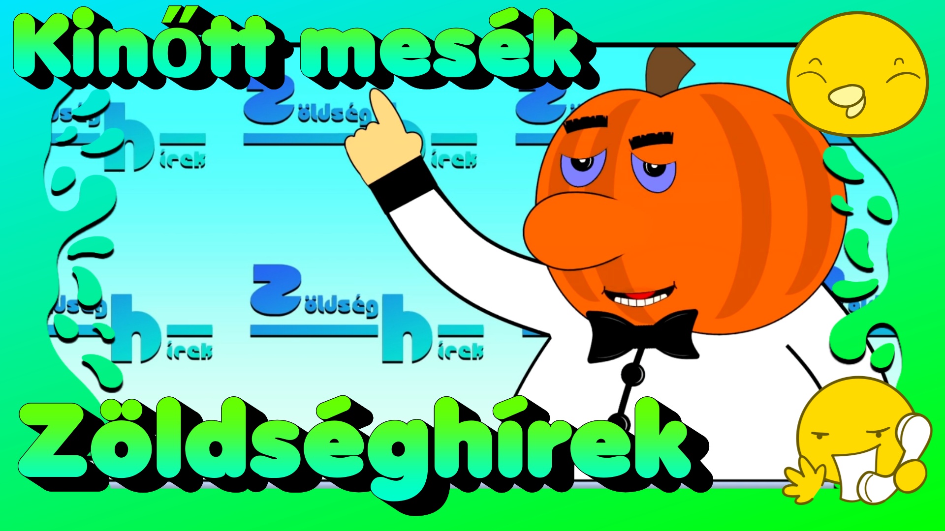 Zöldséghírek! Természetesen meganimálva.