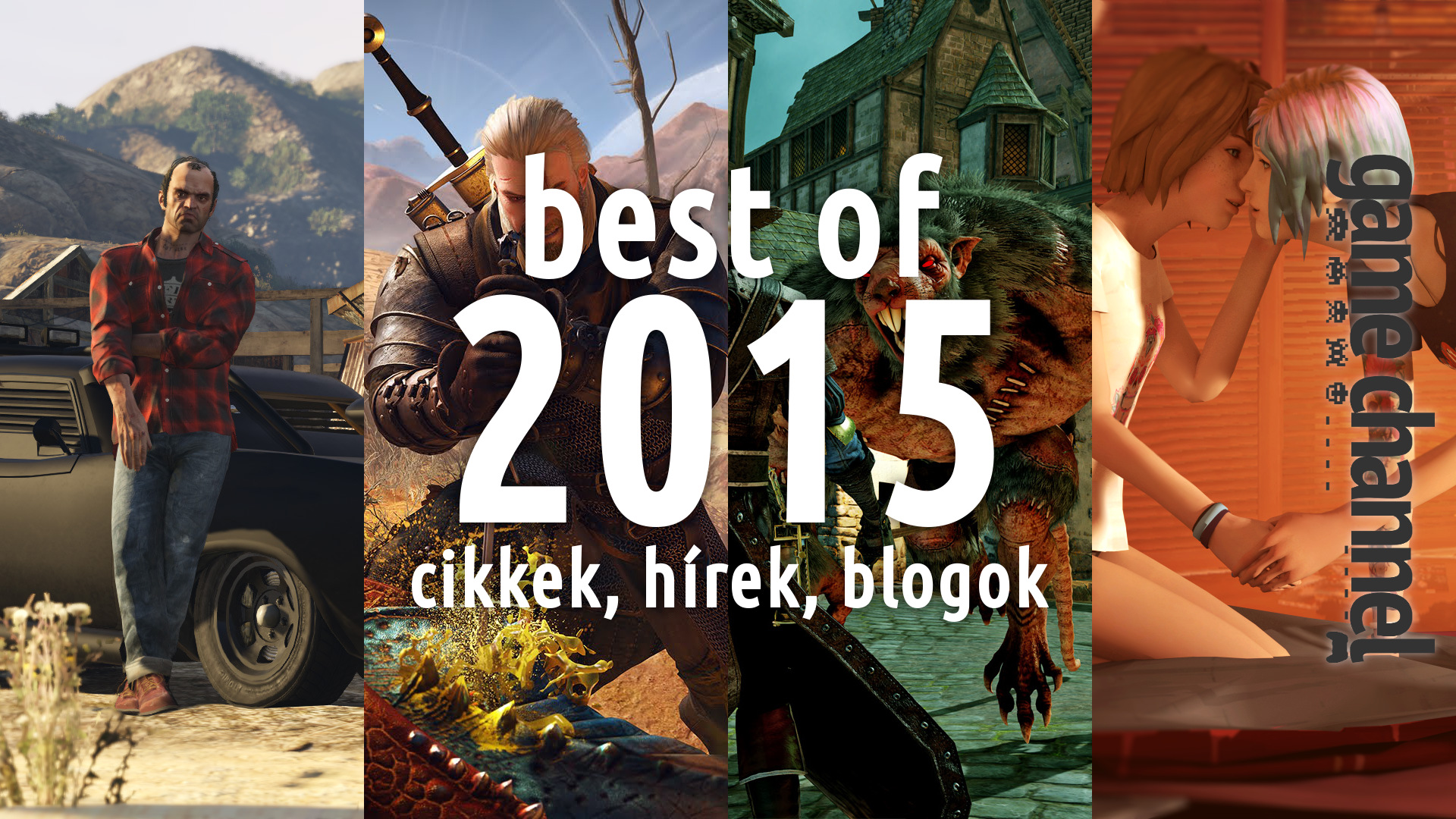 2015 legolvasottabb cikkei, hírei, blogjai a Game Channel-en