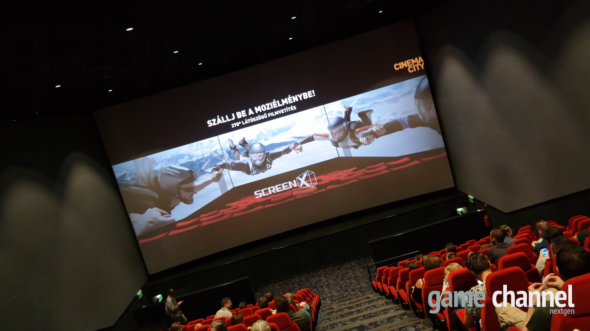Kiterjesztett valóság a moziban – megnyílt az első ScreenX moziterem Budapesten