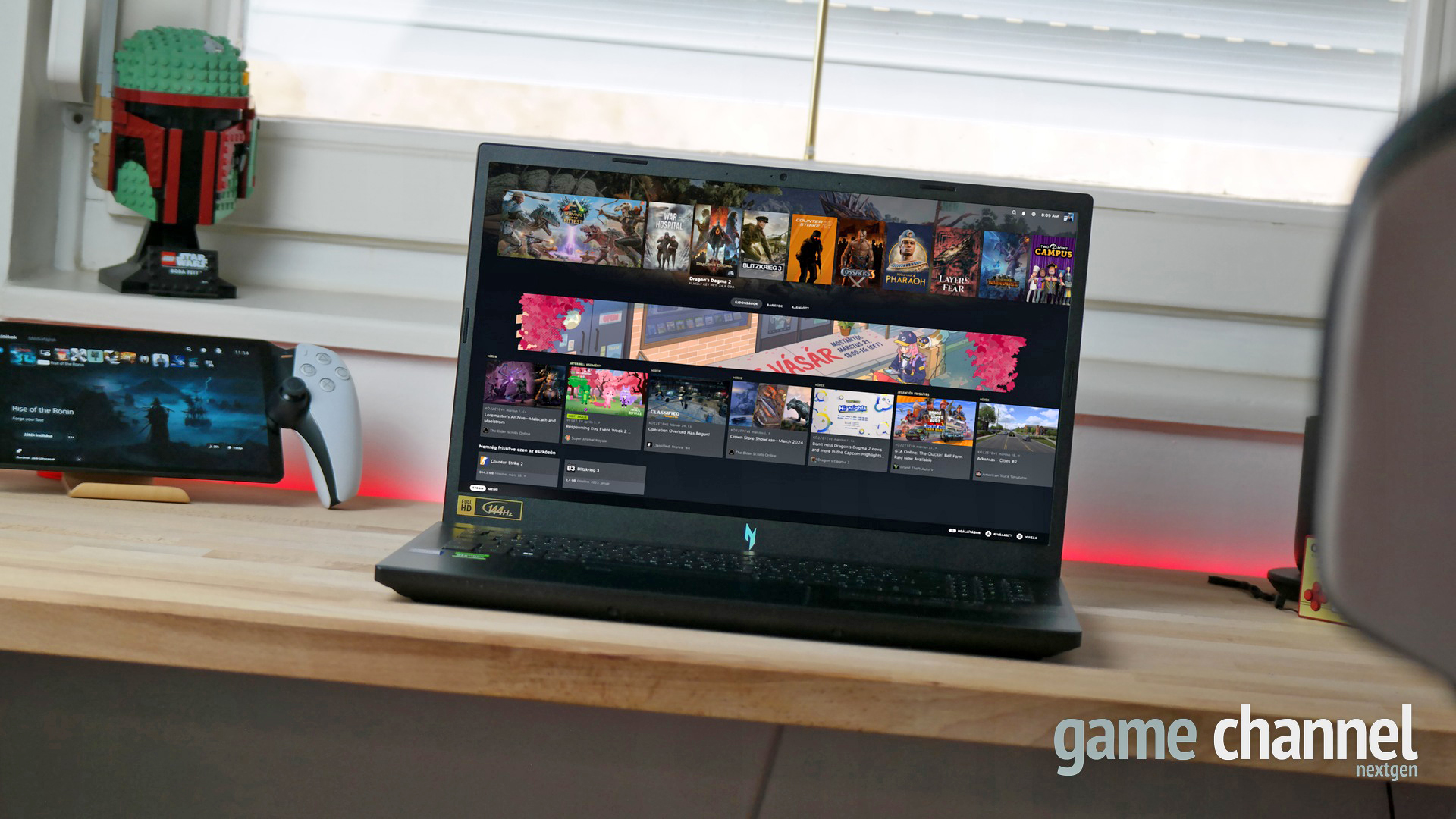 Acer Nitro V15 teszt – megfizethető gamer laptop RTX 4050-nel