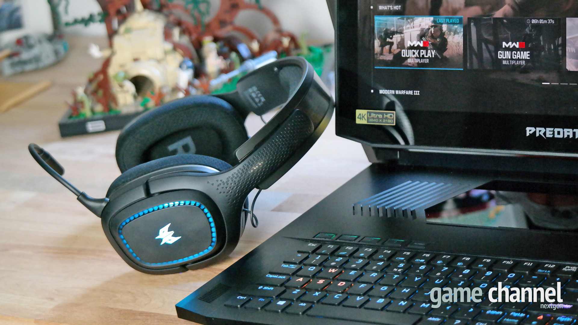 Acer Predator Galea 550 teszt – gamer füles vezeték nélkül