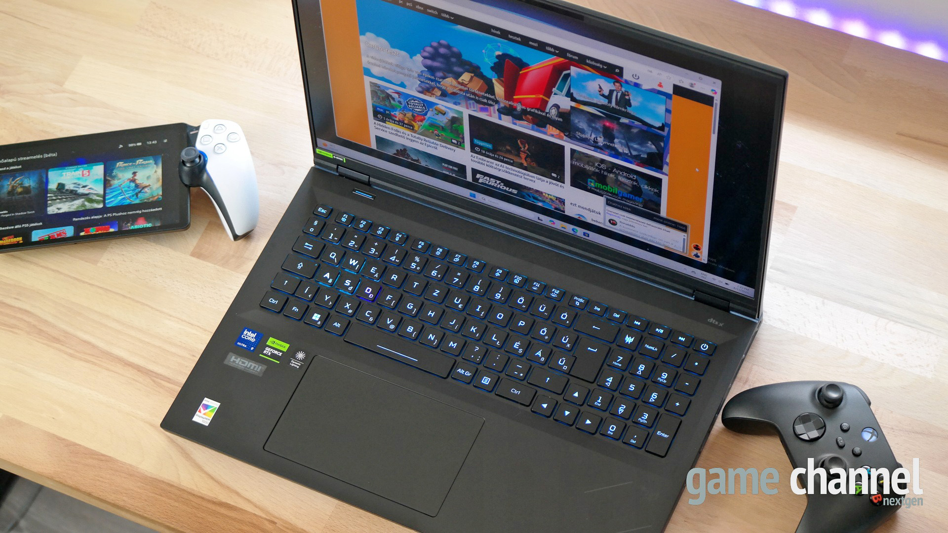 Acer Predator Helios 18 AI teszt – asztali PC, laptopba bújtatva