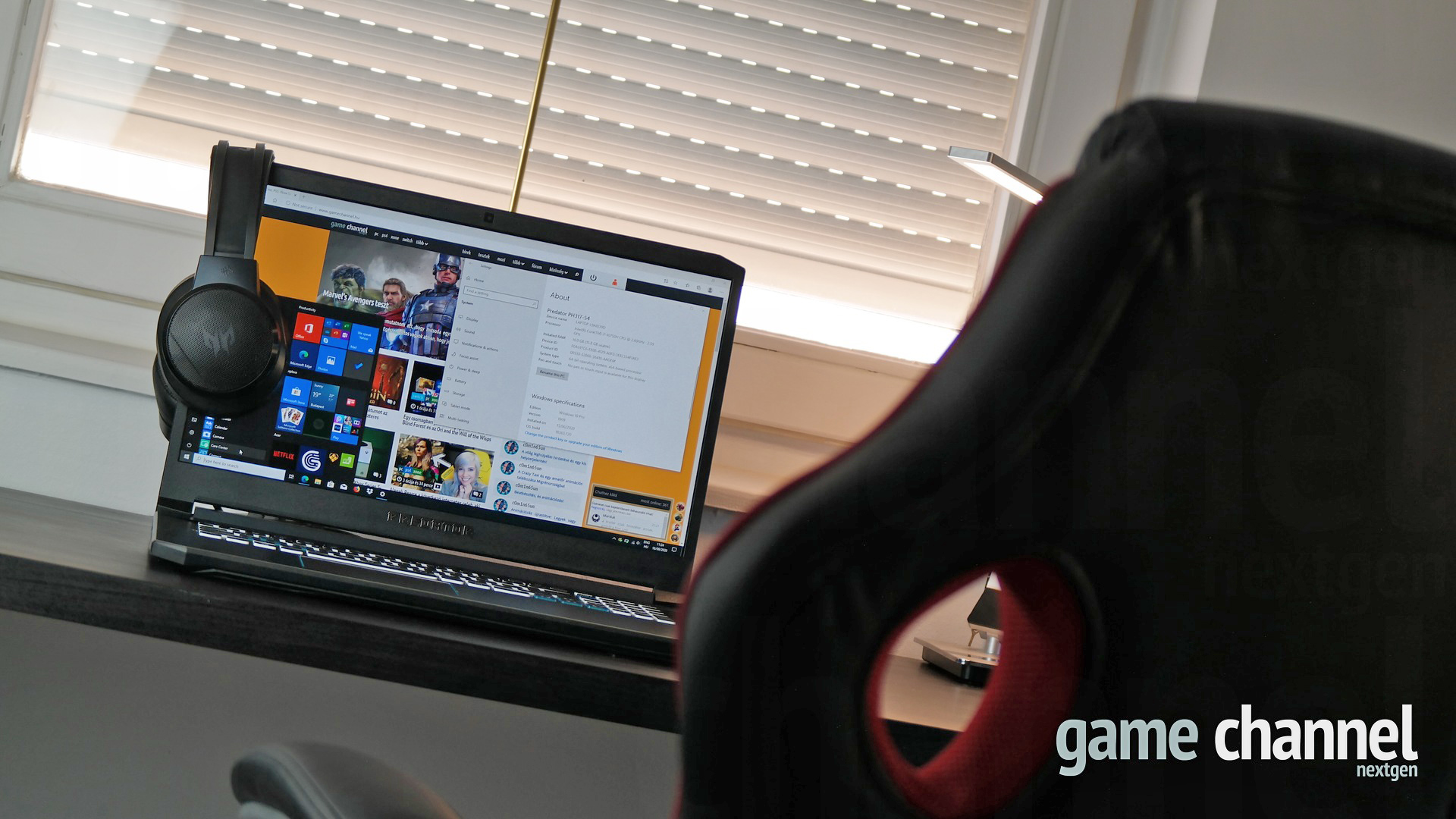 Acer Predator Helios 300 (2020) teszt – teljesítményben ez már Triton