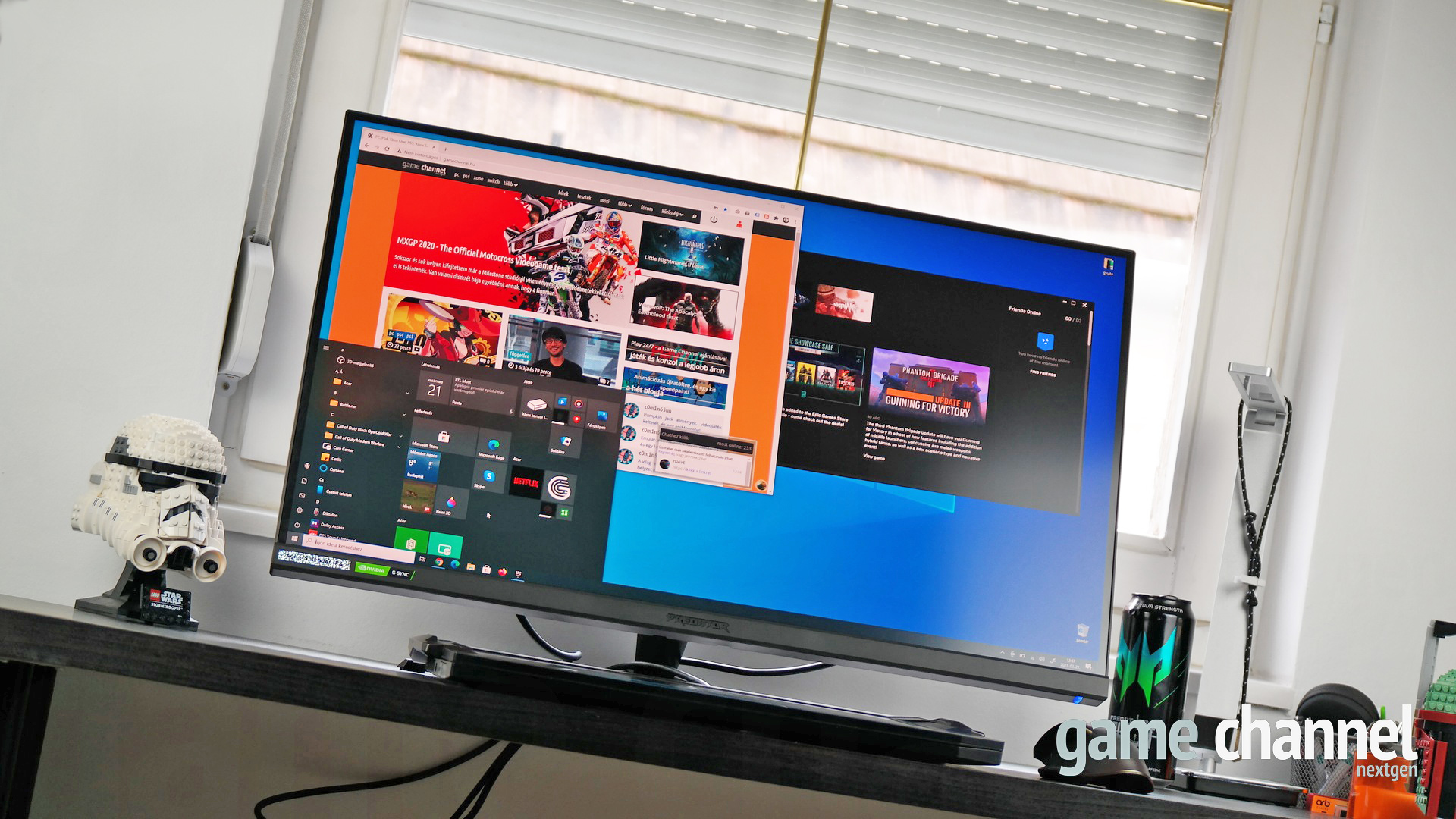 Acer Predator XB323U monitor teszt – a nagyképű játékos
