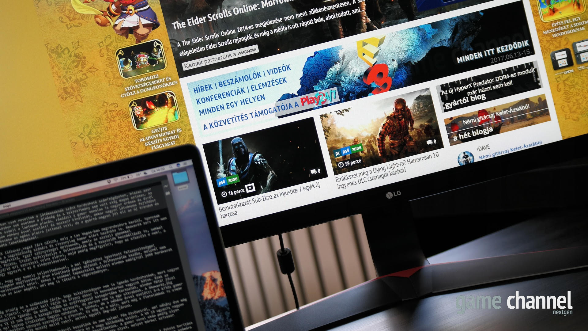 LG 34UC79G monitor teszt