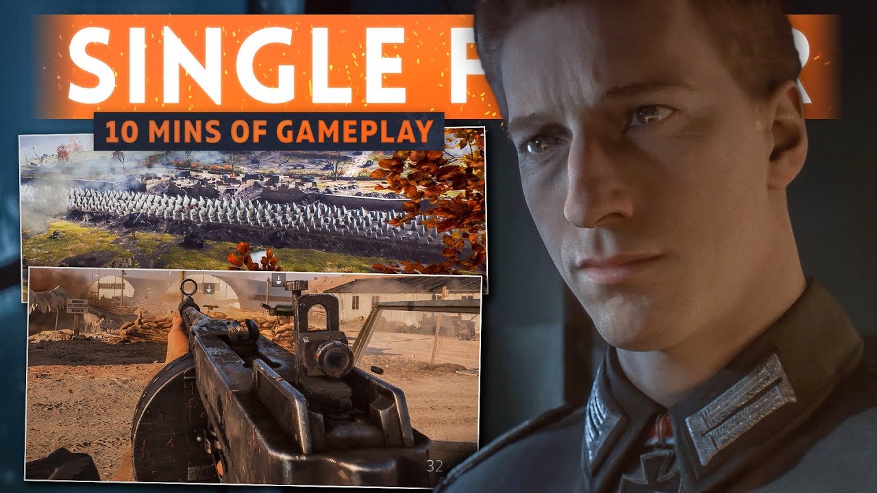 10 percnyi gameplay felvételt kaptunk a Battlefield V egyjátékos kampányából