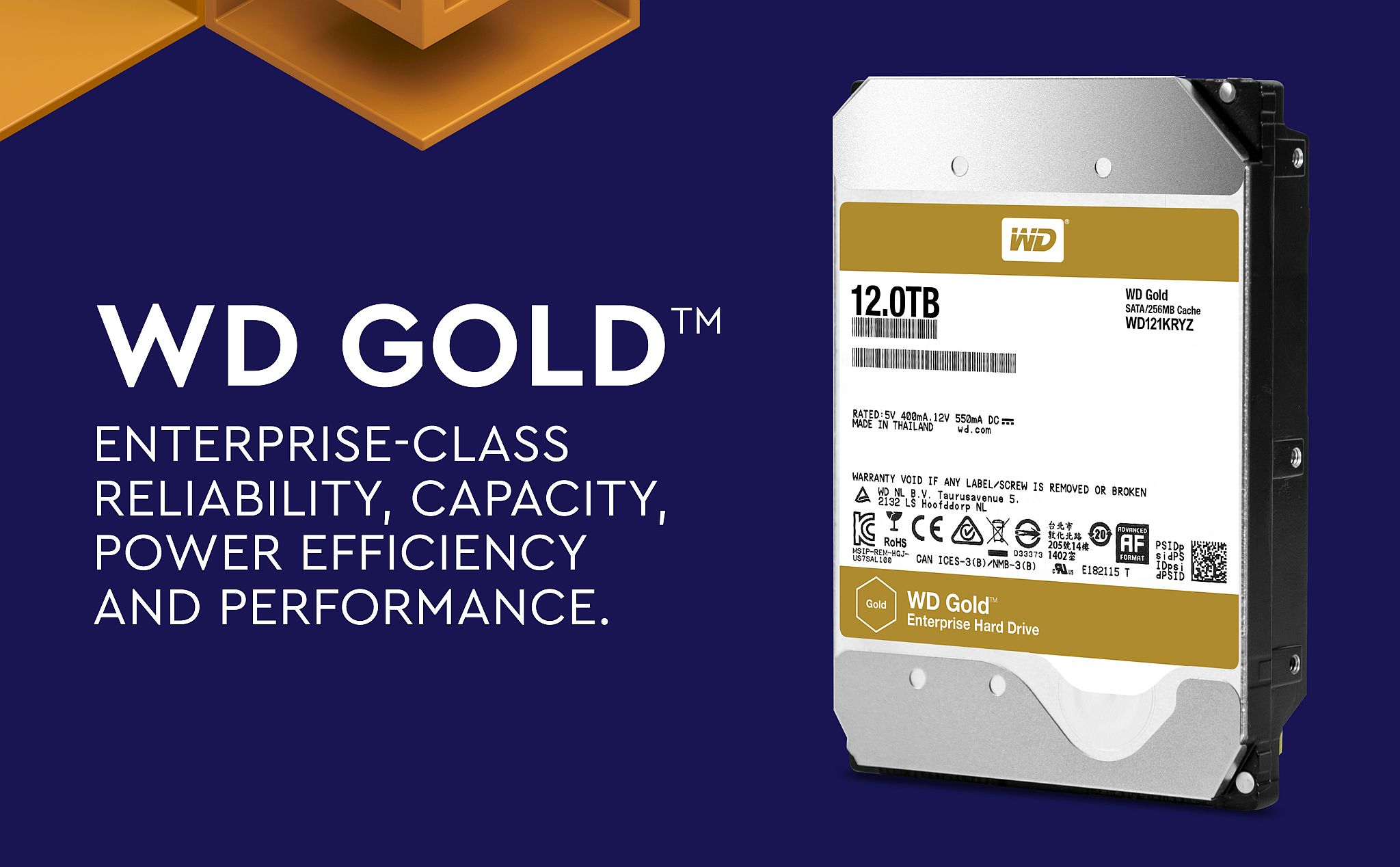 12TB-os HDD-vel újít a Western Digital