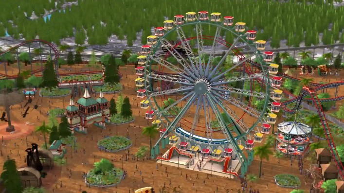 2015 elején jön a RollerCoaster Tycoon World