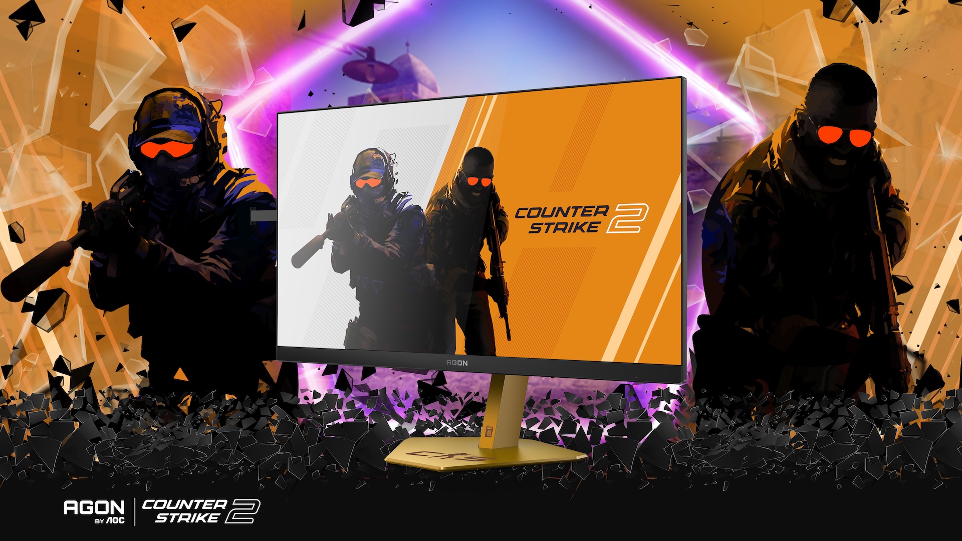 610 Hz-es frissítéssel debütálnak az AOC AGON PRO CS24A és AG246FK6 monitorok