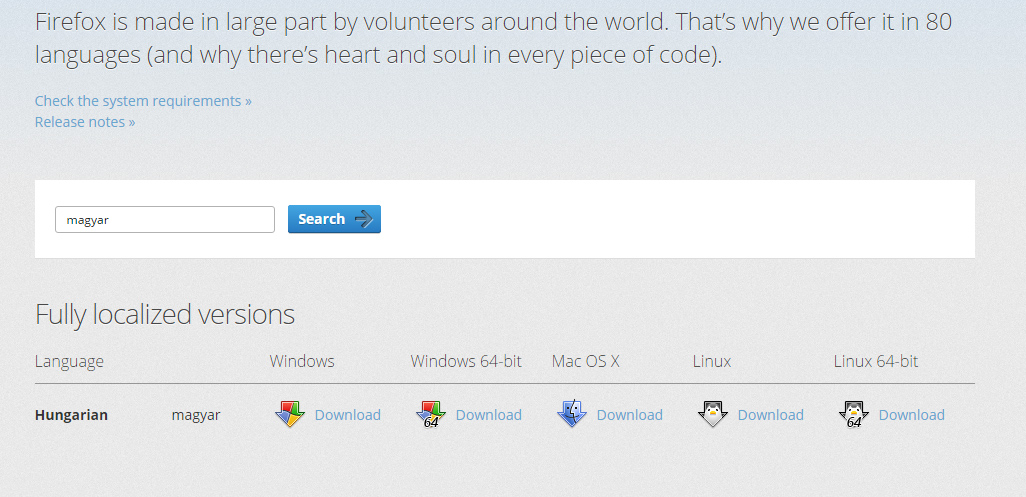 64-bites verziót kapott a PC-s Firefox böngésző