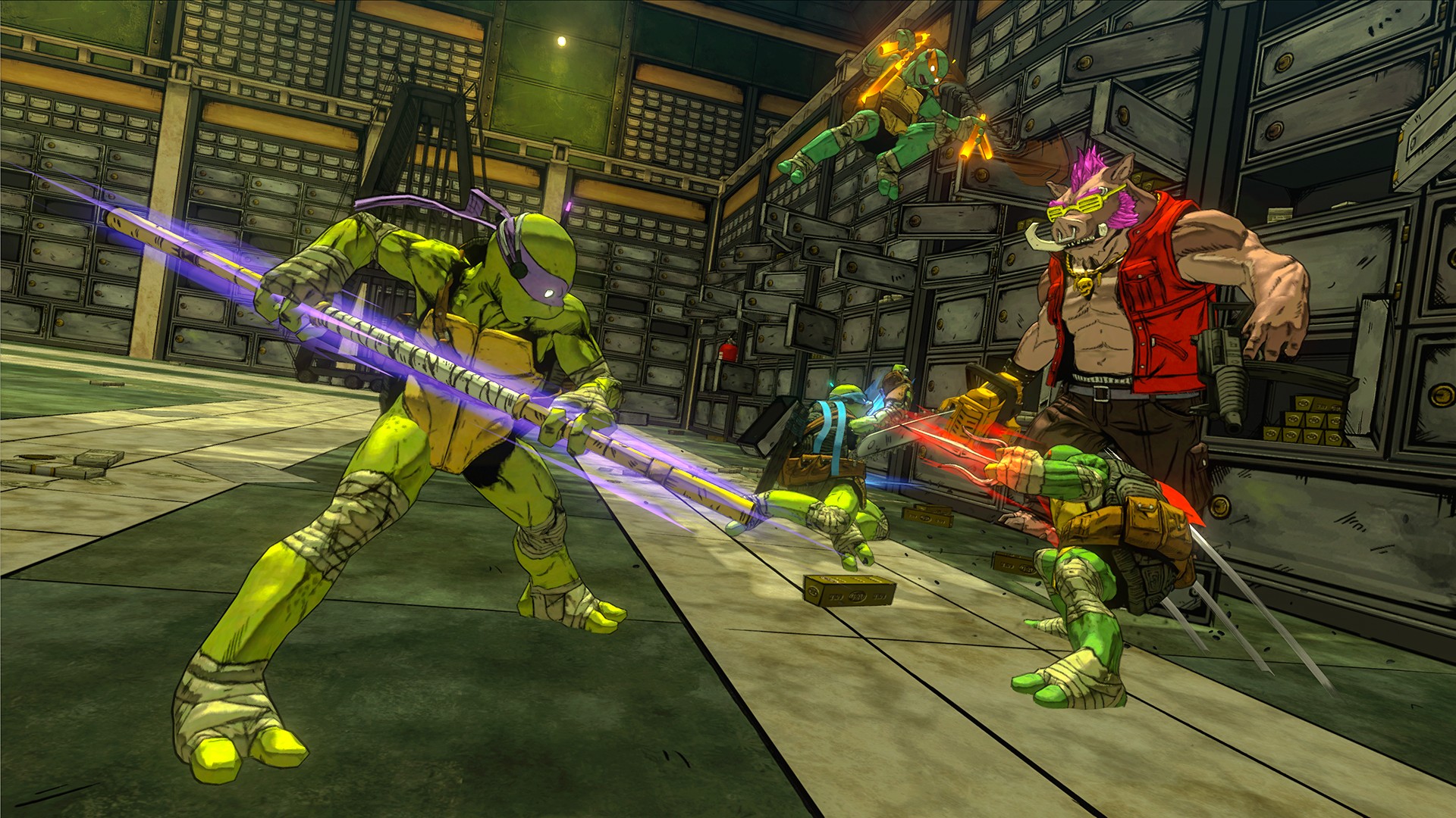 8 percnyi gameplay felvétel a Teenage Mutant Ninja Turtles: Mutants in Manhattan-ből