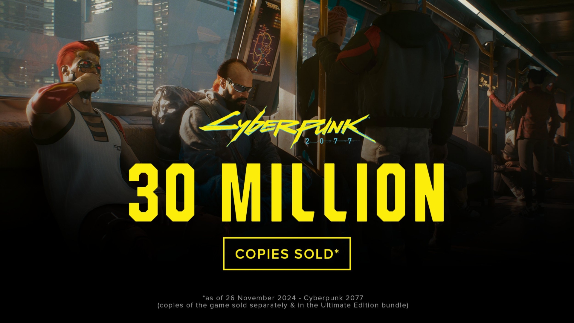 A Cyberpunk 2077 és a Phantom Liberty 38 millió eladásnál jár