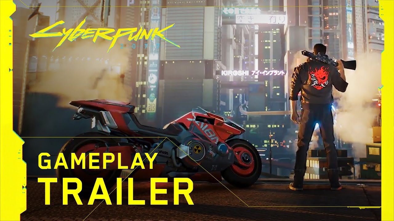 A Cyberpunk 2077 úgy gameplay trailerében Johnny Silverhand van a főszerepben