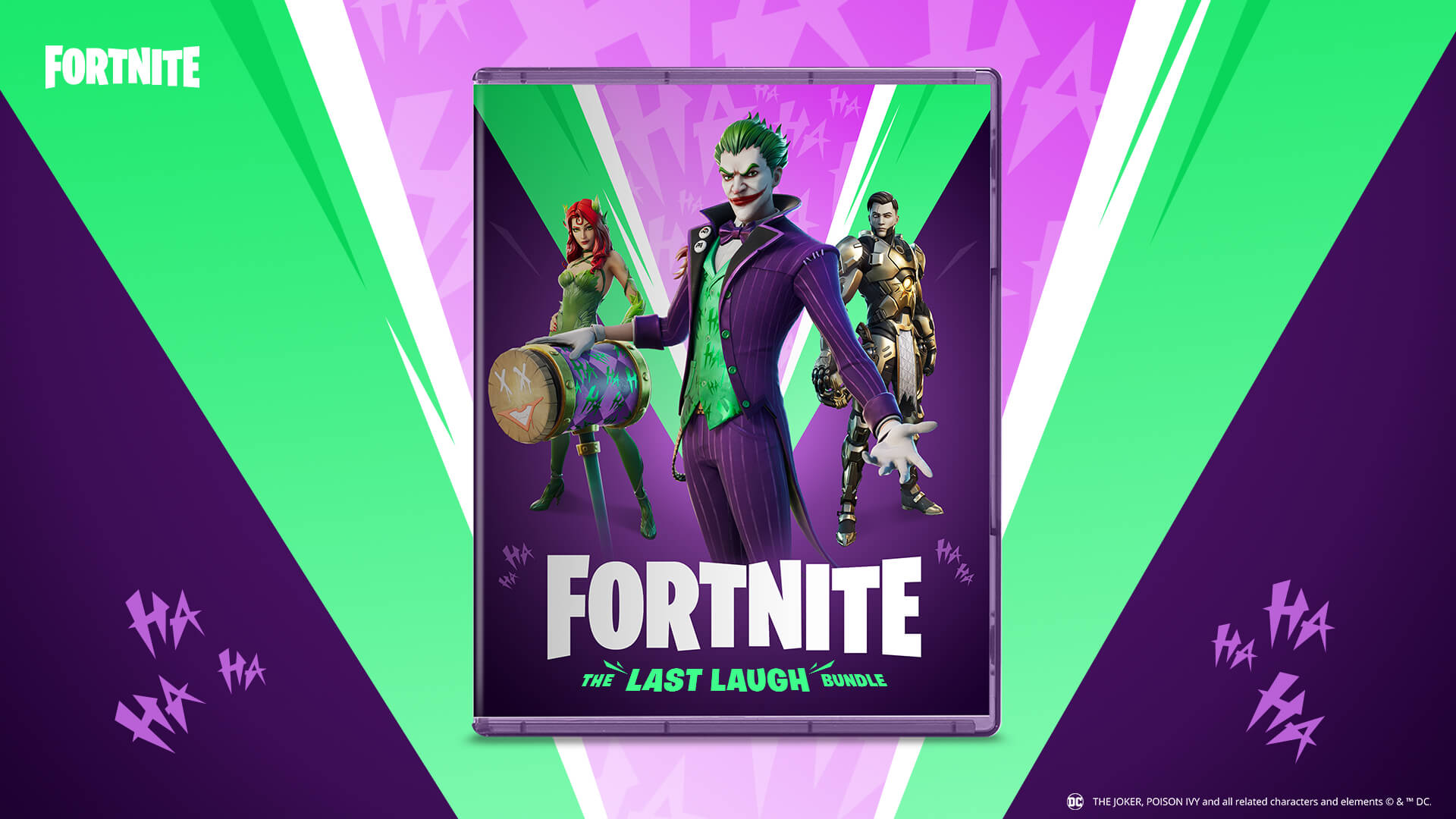 A DC-s szupergonoszok köré épül a Fortnite: The Last Laugh csomag