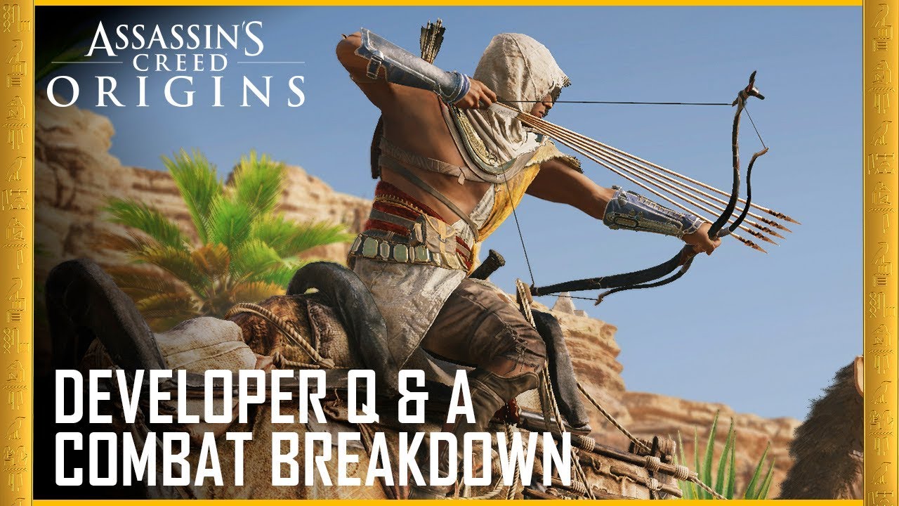 A harcokat mutatja be a legújabb Assassin's Creed Origins videó