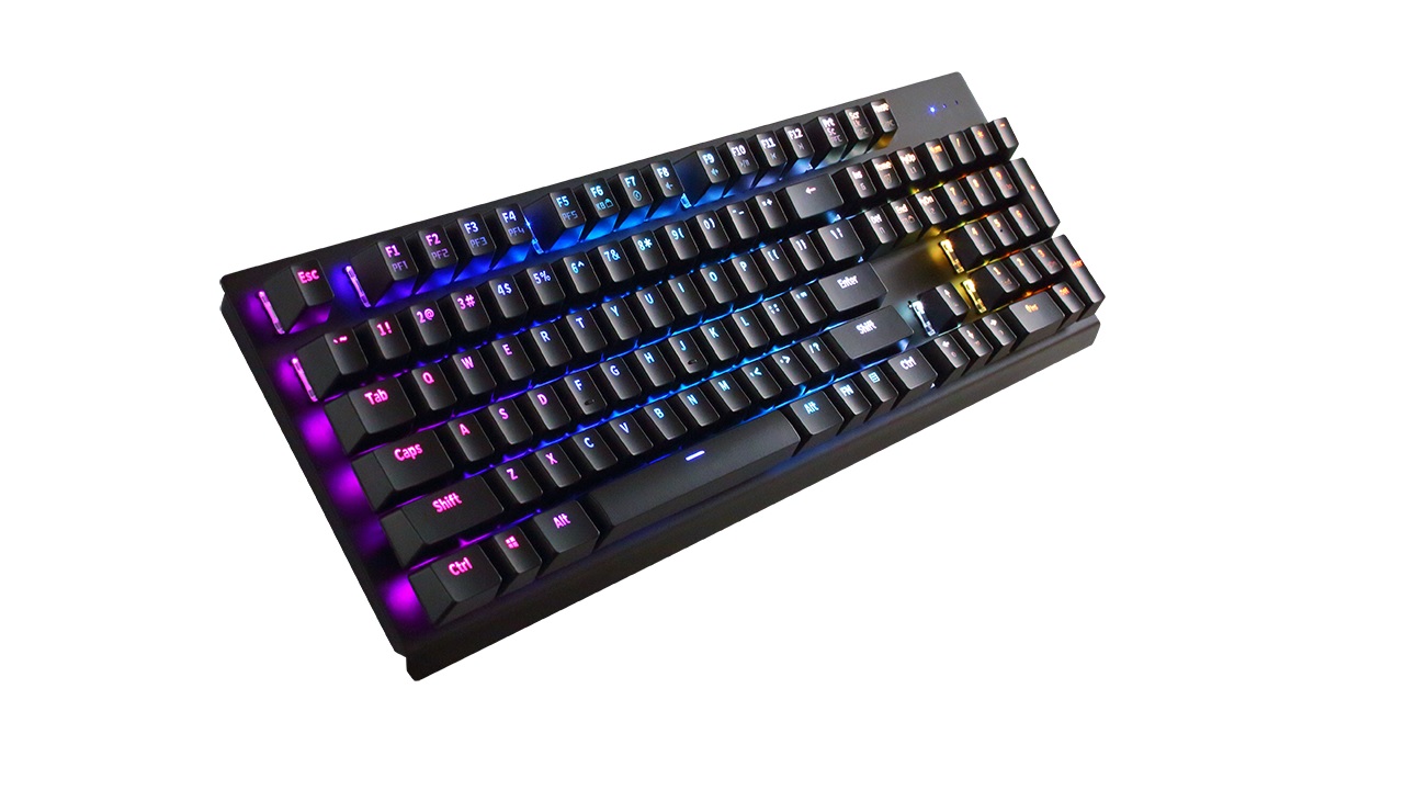 A kapcsoló is cserélhető a Tesoro új billentyűzetén