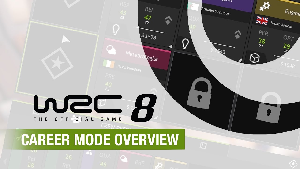 A karrierről szól a legújabb WRC 8 trailer