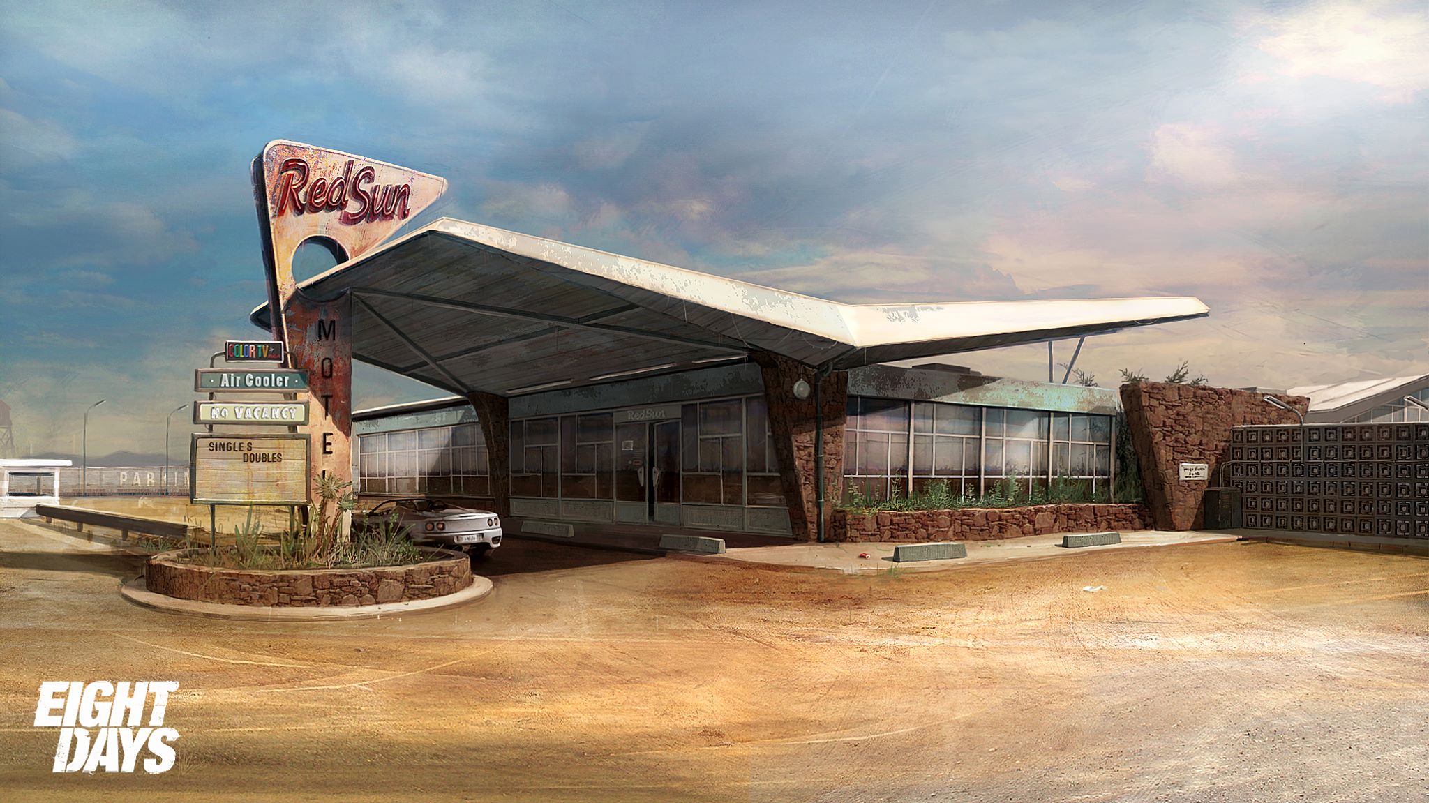 Látványos a leállított Eight Days-projekt concept artja