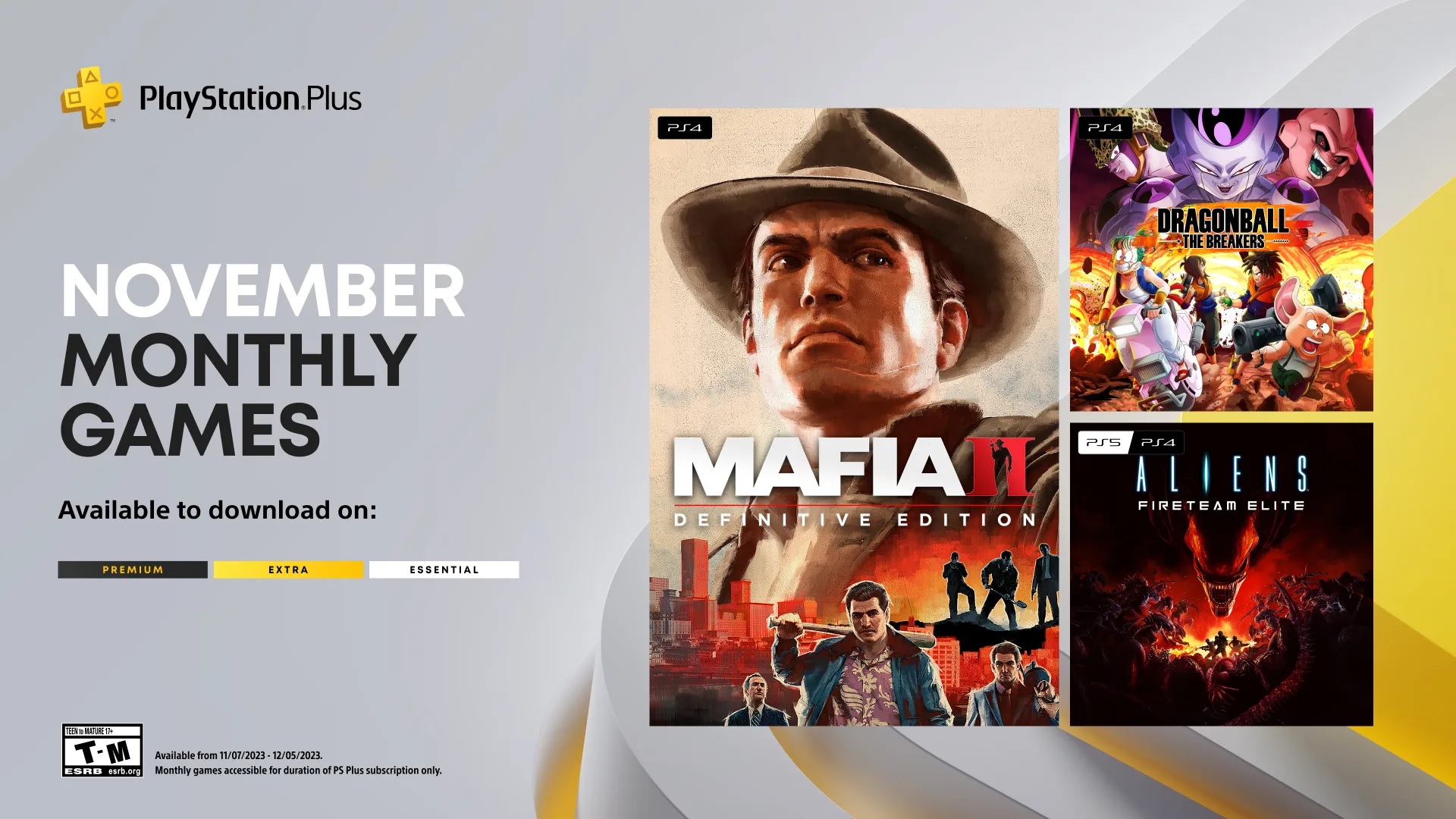 A Mafia 2: Definitive Edition és a Dragon Ball: The Breaker a PS Plus novemberi ingyen játékai között