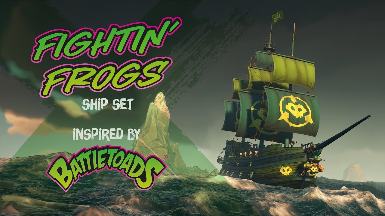 A Sea of Thieves-ben is ünnepelhetjük a Battletoads megjelenését