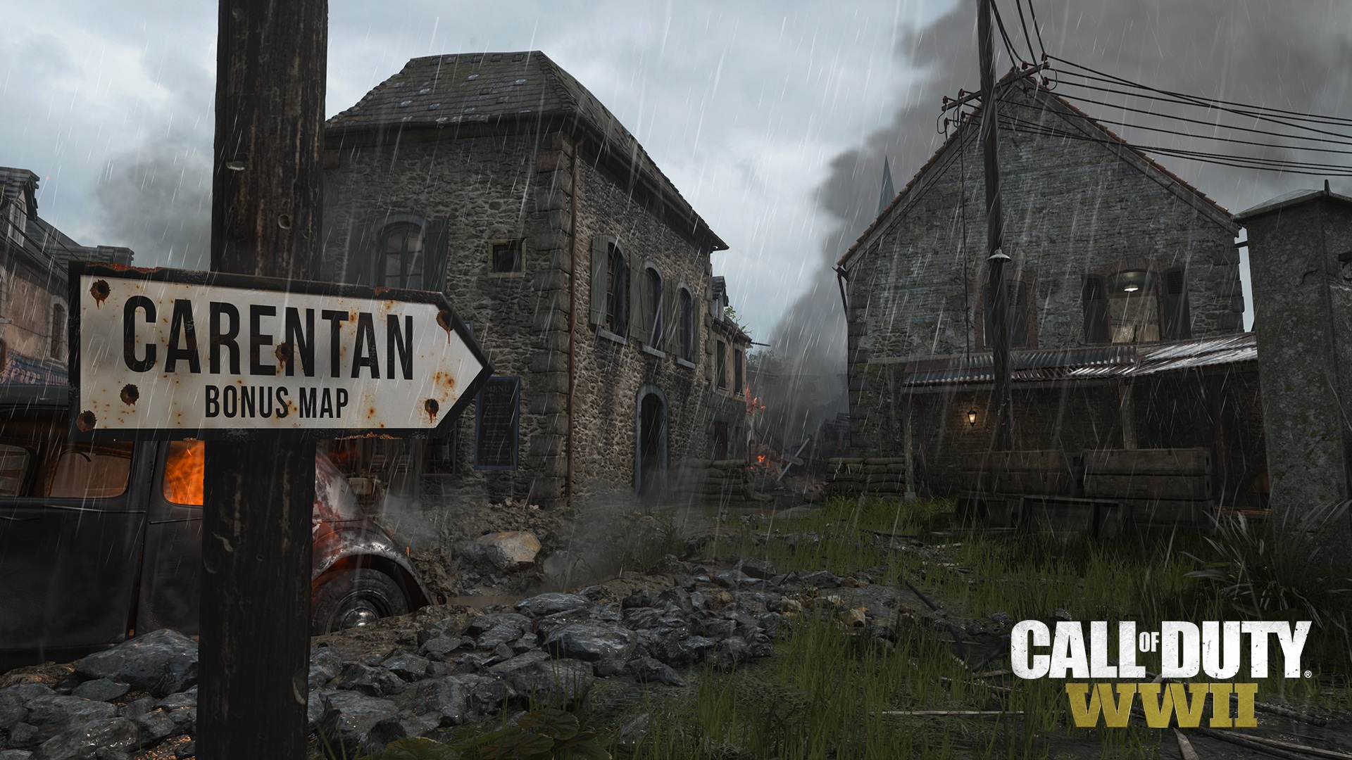 A téliesített Carentan pályán csatázhatunk karácsonykor a Call of Duty WWII-ben