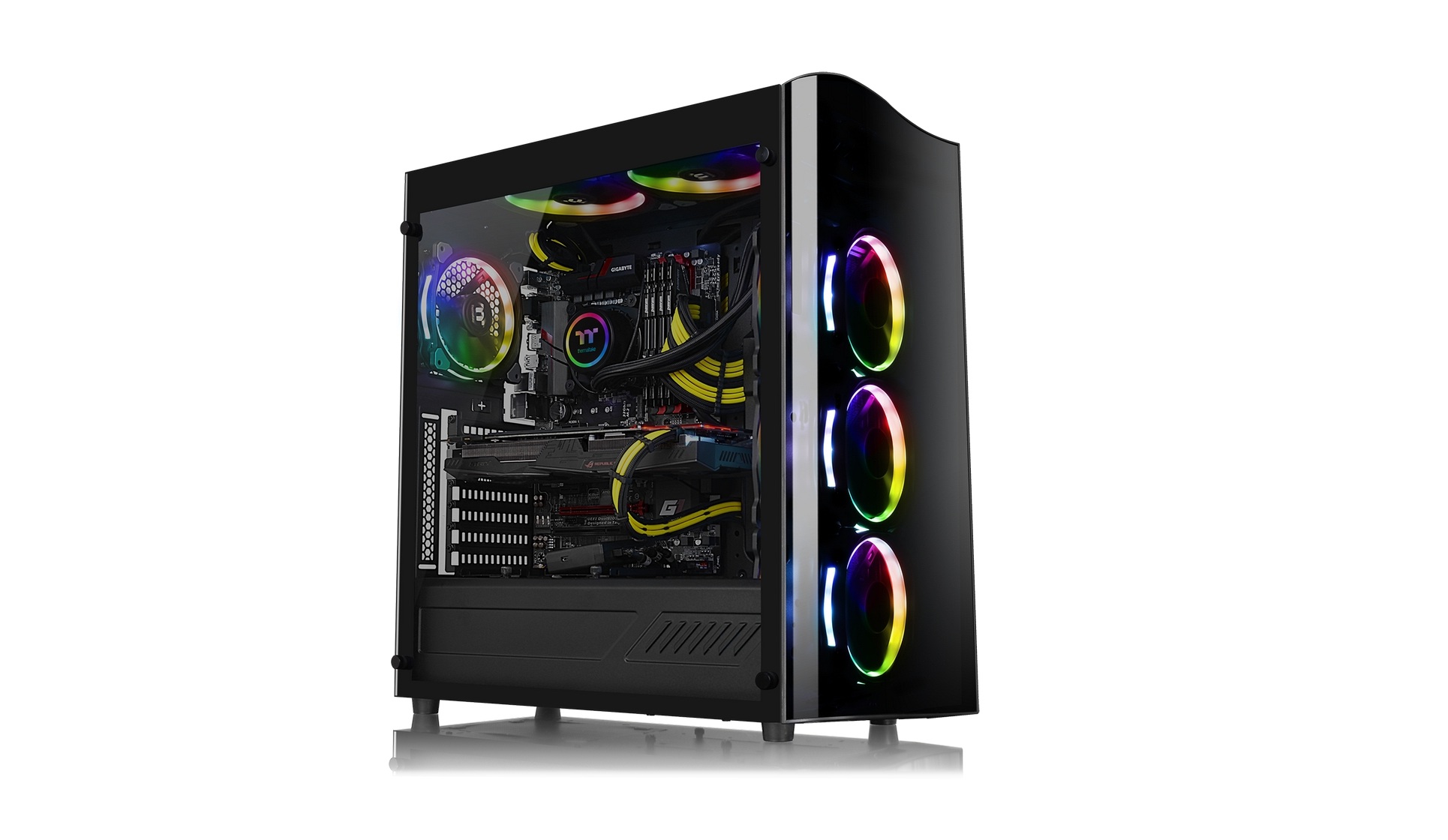 A Thermaltake bemutatta a View 22 Tempered Glass Edition számítógépházát