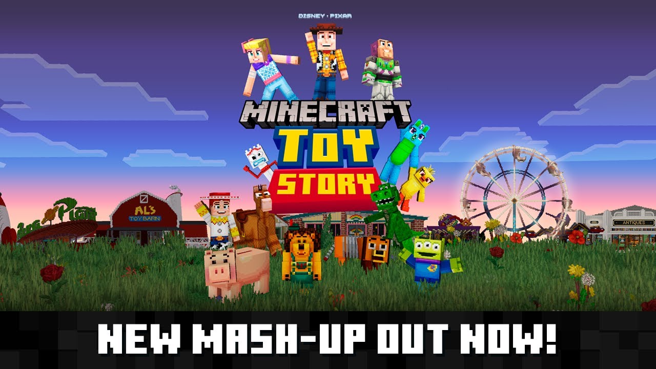 A Toy Story világával bővült a Minecraft