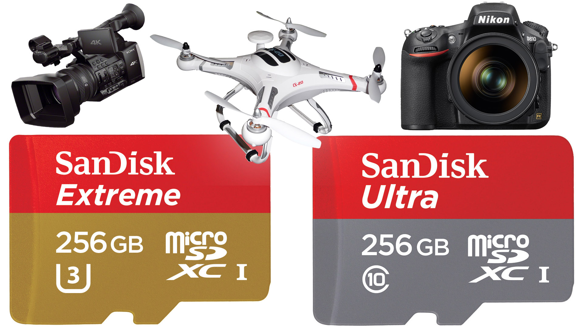 A világ leggyorsabb 256GB-os memóriakártyáját dobta piacra a WD