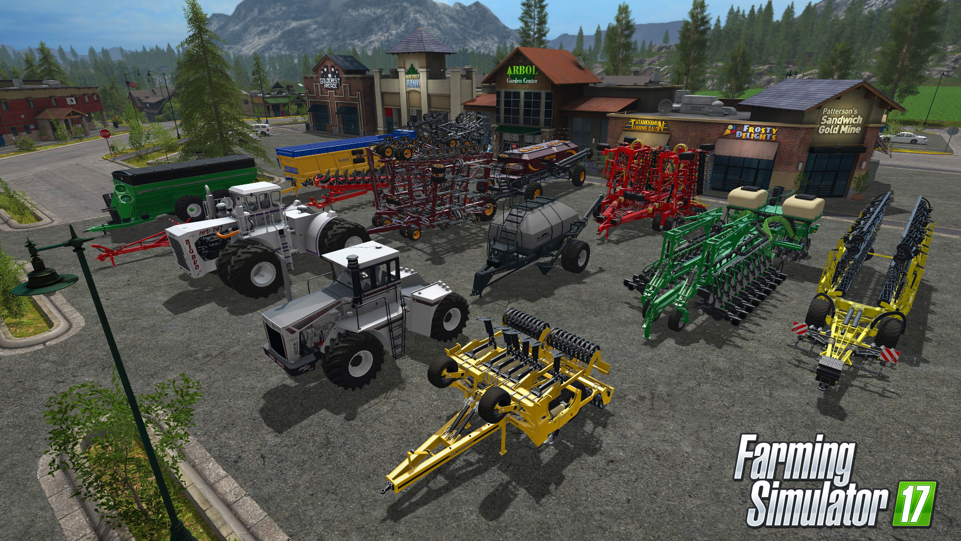 A világ legnagyobb traktorjaival bővül a Farming Simulator 17