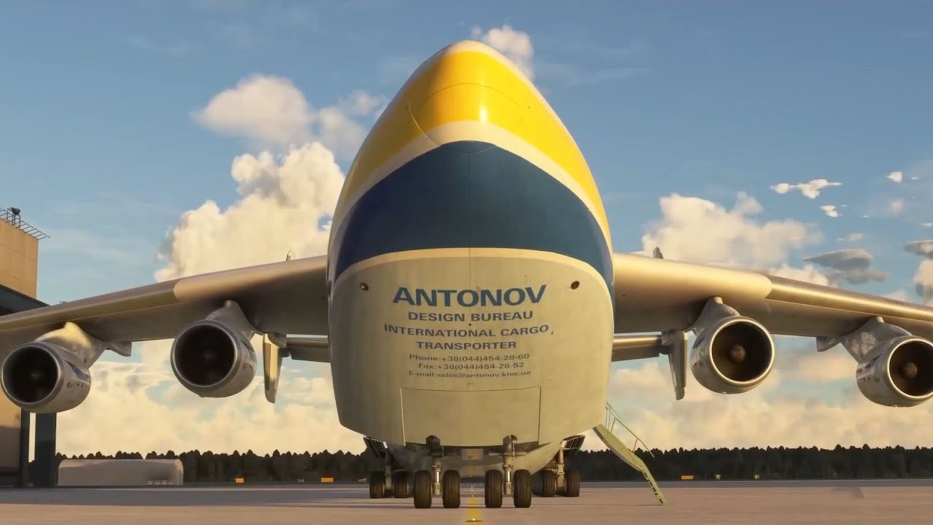 A világ legnehezebb repülőgépe landol a Flight Simulatorban