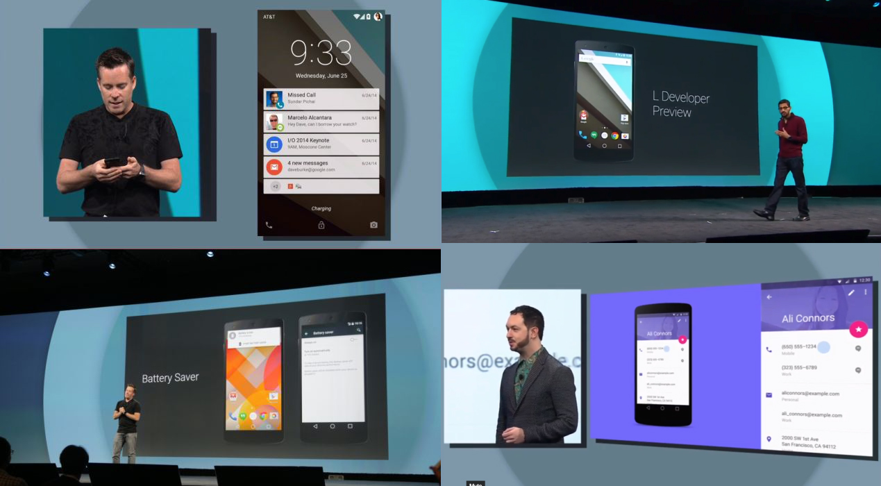 A 2014-es Google fejlesztői konferencia első napja az Androidról szólt